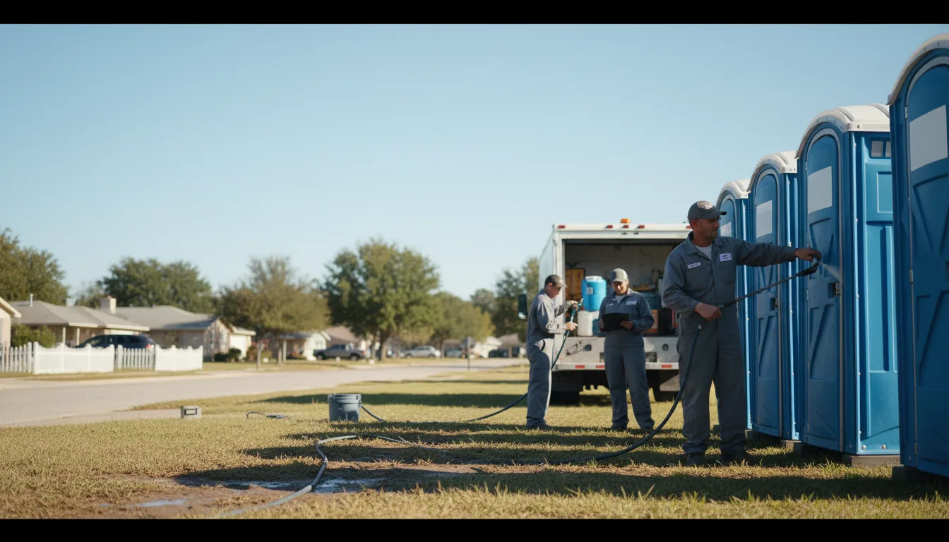 Long-Term Portable Toilet Rental in Wetumpka, AL near me